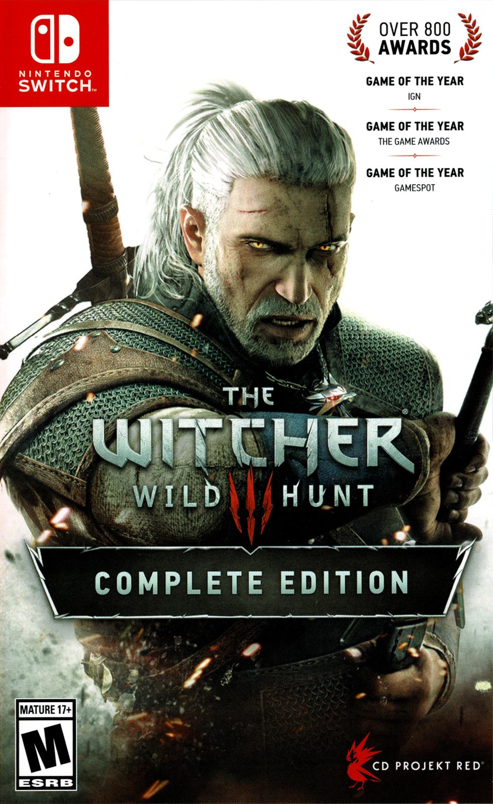 Midwest Retro - Witcher 3 Wild Hunt Complete Edition - Video Game - Nintendo Switch