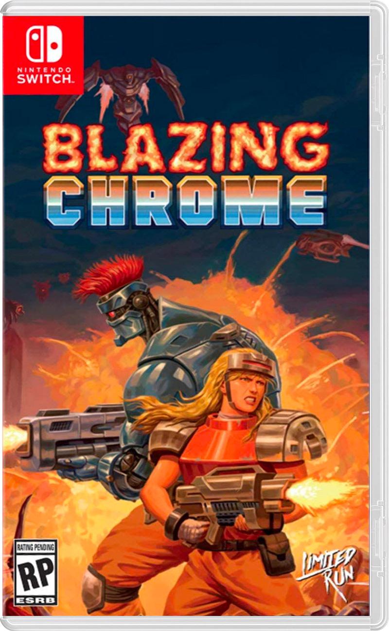 Midwest Retro - Blazing Chrome - Video Game - Nintendo Switch