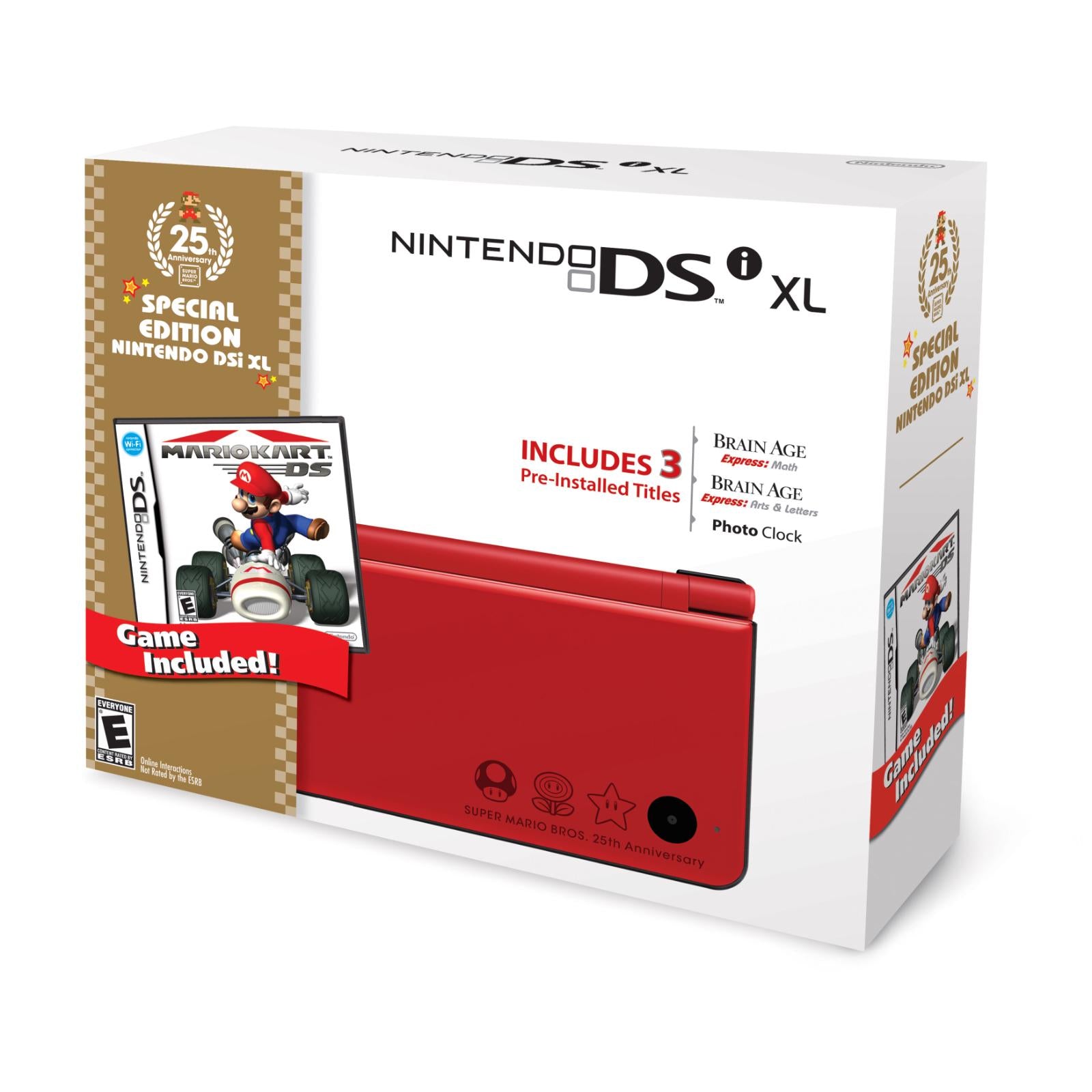 Nintendo Nintendo DSi XL [Red Bundle With Mario Kart] - Nintendo DS