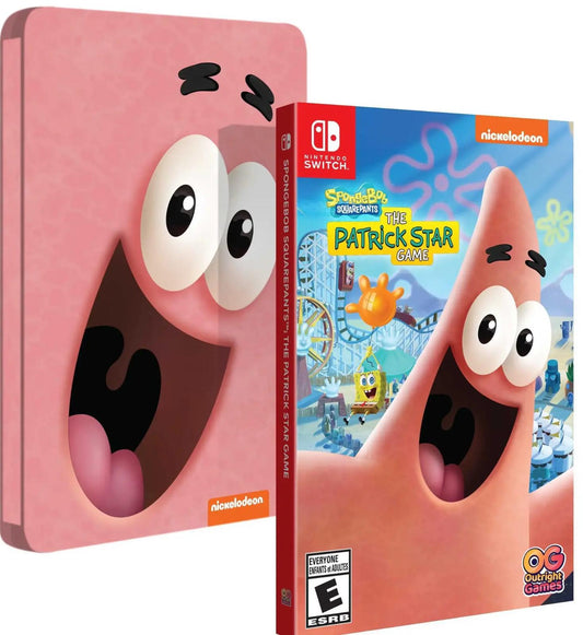 Spongbob Squarepants: The Patrick Star Game [Steelbook Edition] - Nintendo Switch