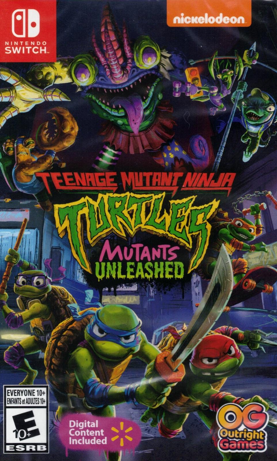 Midwest Retro - Teenage Mutant Ninja Turtles: Mutants Unleashed [Walmart] - Video Game - Nintendo Switch