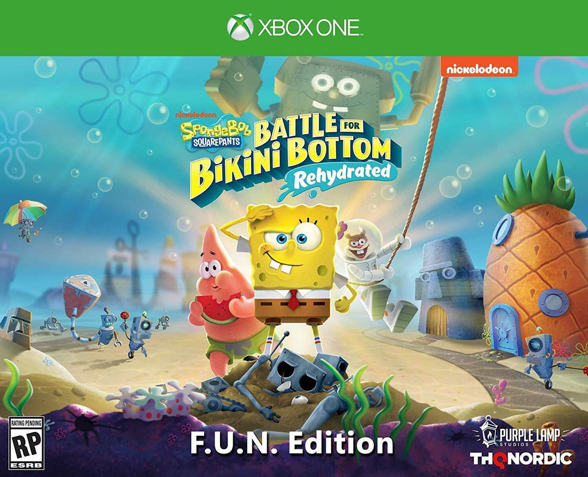 Midwest Retro - SpongeBob SquarePants Battle for Bikini Bottom Rehydrated [Fun Edition] - Video Game - Xbox One