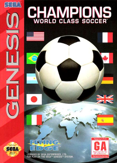Midwest Retro - Champions World Class Soccer - Video Game - Sega Genesis
