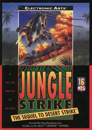 Midwest Retro - Jungle Strike - Video Game - Sega Genesis