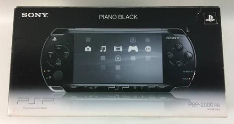 Midwest Retro - PSP 2000 Console Black - Video Game - PSP