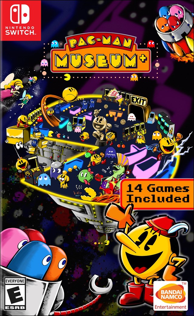Midwest Retro - Pac-Man Museum Plus - Video Game - Nintendo Switch