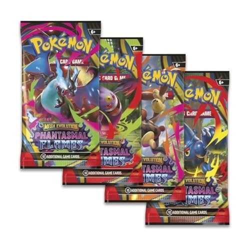 MEGA EVOLUTIONS PHANTASMAL FLAMES BOOSTER PACK - MEGA EVOLUTIONS - PHANTASMAL FLAMES