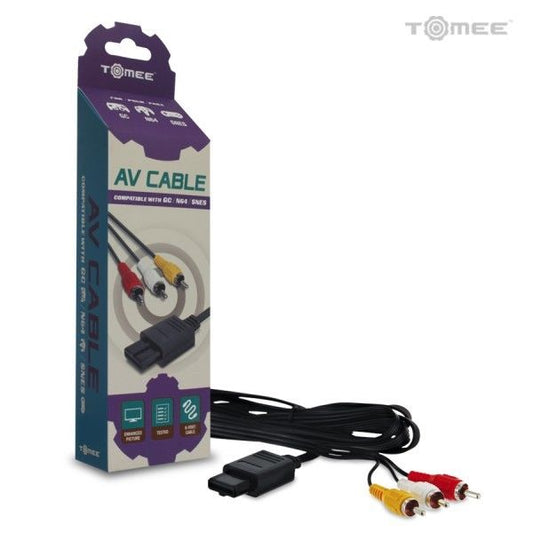 TOMEE AV CABLE N64/GC/SNES - CABLE