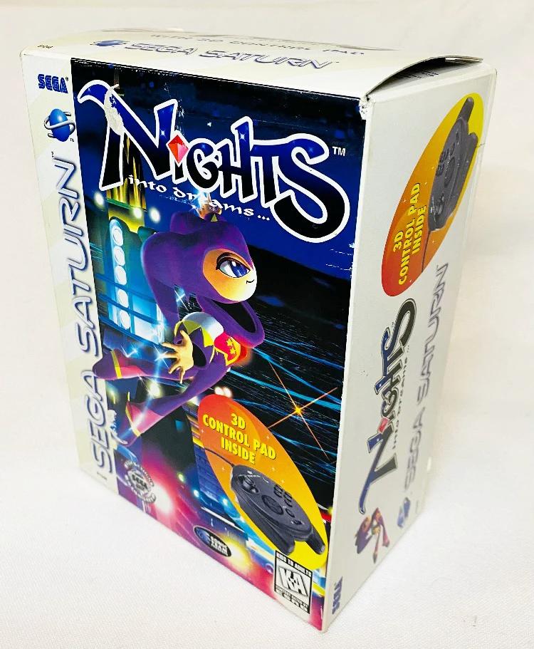 Midwest Retro - Nights into Dreams [3D Control Pad Bundle] - Video Game - Sega Saturn